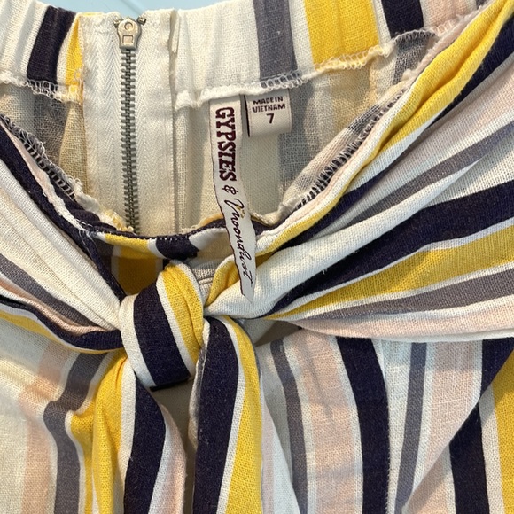 Strapless Jumpsuit Gypsies & Moondust - size 7 junior - Picture 7 of 7